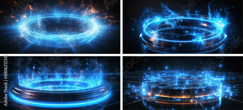 shine circular effect vortex radial optical energy twirl spin rotation round neon mystic magic twist 