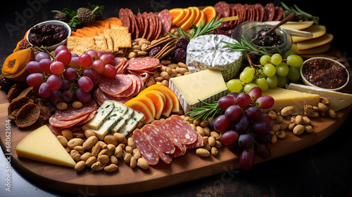 Gourmet Cheese and Charcuterie Board