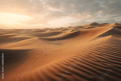 Endless Desert Horizons - Generative AI © Martin Lang