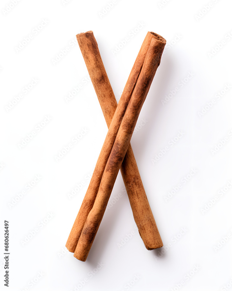 cinnamon sticks isolated on white background cinnamon sticks isolated on white background