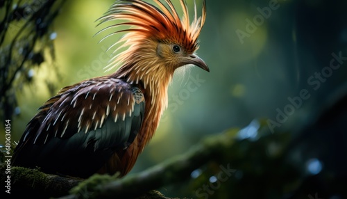 Close Encounter With a Feathered Hoatzin