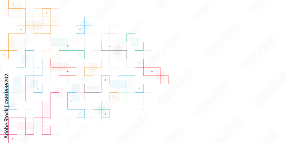 Minimalistic vector texture with linear squares pattern. Creative idea of modern design with abstract geometric background Minimalistic vector texture with linear squares pattern. Creative idea of modern design with abstract geometric background