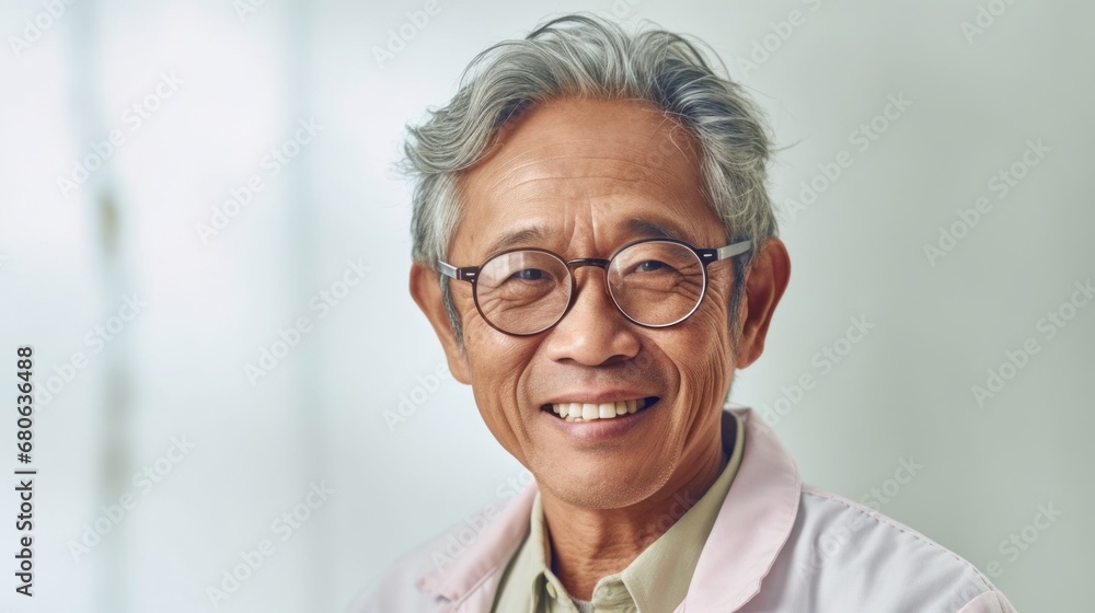 Optician conducting an eye exam for a patient seeking a prescription. Optician conducting an eye exam for a patient seeking a prescription.