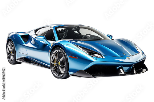 3d rendered fictional car illustration of a generic hyper car png background © Abul