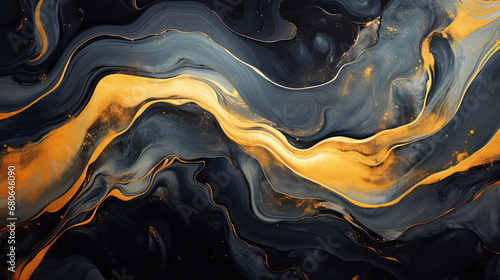 Luxury marble gold black texture background. Natural stone color material pattern. Abstract natural gold marble.