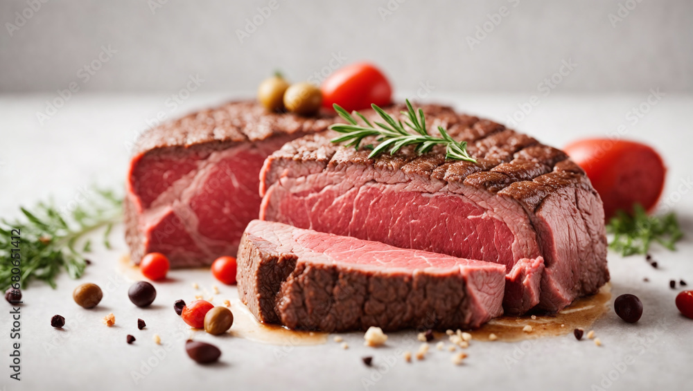 Prime Cut: Raw Beef Ready for Culinary Creation Prime Cut: Raw Beef Ready for Culinary Creation