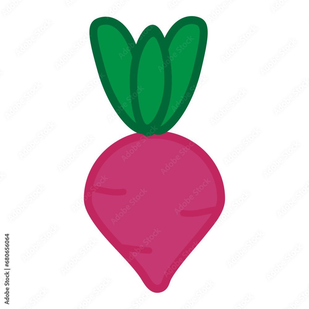 Beetroot isolated on white, beetroot icon, vector illustration. Beetroot isolated on white, beetroot icon, vector illustration.