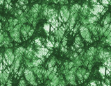 Green and white tie dye or batik texture - abstract background.