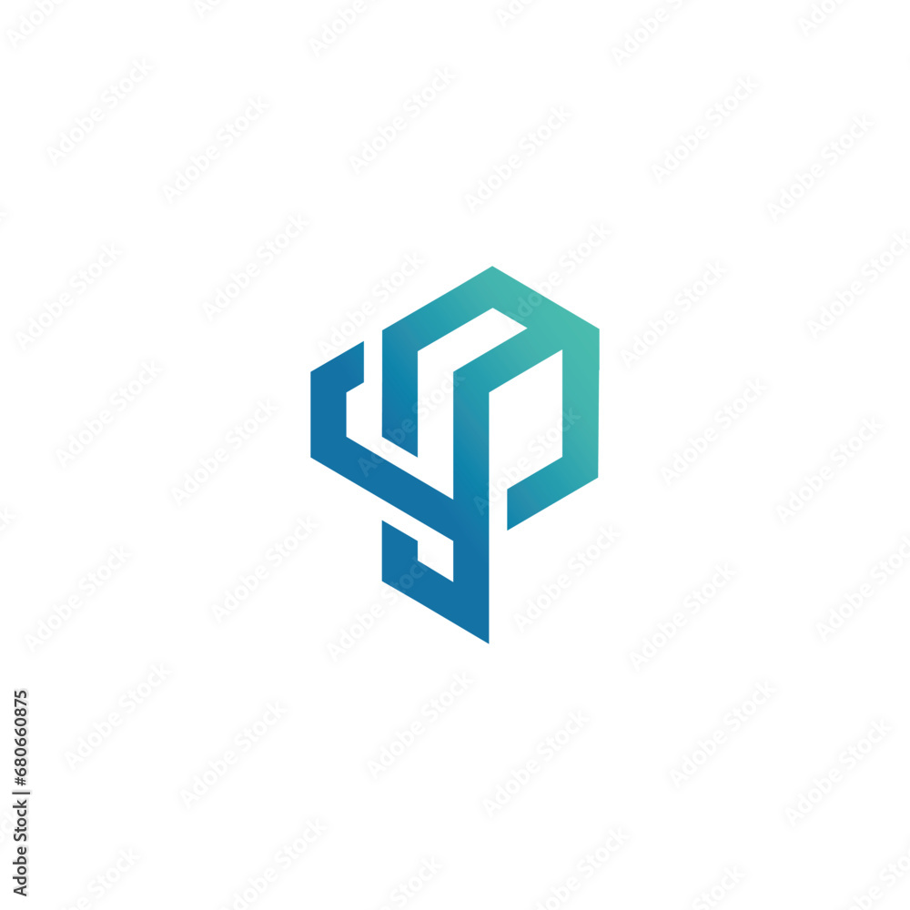 Initial Letter P Logo Vector Design Initial Letter P Logo Vector Design