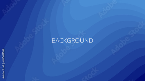 Sapphire blue abstract background with sharp wavy lines and gradient transition, dynamic fluid shape	