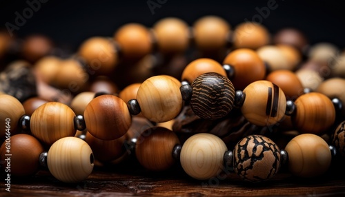 A Colorful Collection of Intricate Beads