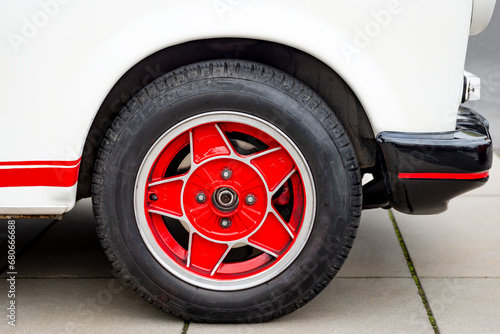 Trabant car wheel © sherlesi 