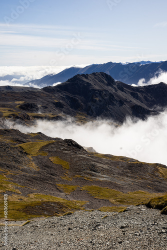 landscape with clouds