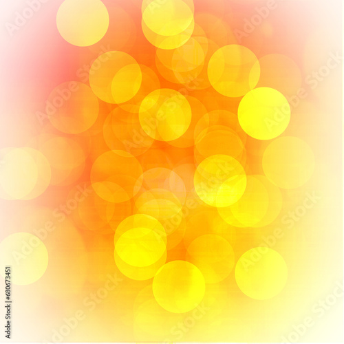 Orange bokeh background for seasonal, holidays, event and celebrations