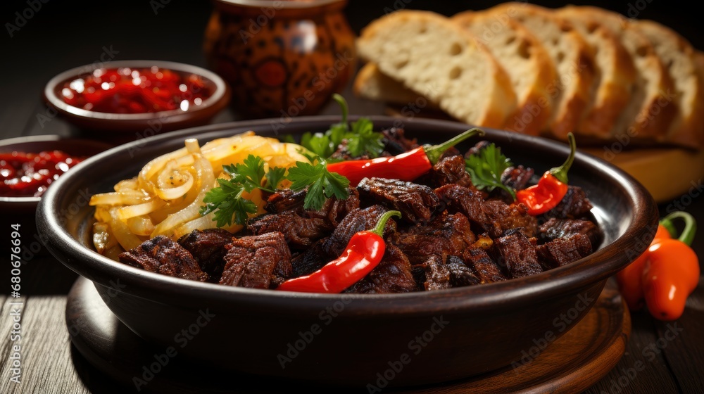 Variety Restaurant Dishes National Georgian Armen, Background Images