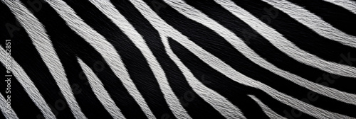 Abstract zebra stripes, ultra-closeup, texture, play of black and white, optical illusion effect