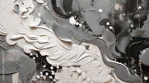 Abstrakter Hintergrund mit weißer Marmorstruktur und Vintage- oder Grunge-Textur aus weißem Beton. Steinstruktur zum Malen auf Keramikfliesen-Tapeten. und Oberfläche einer alten und schmutzigen Außenw photo