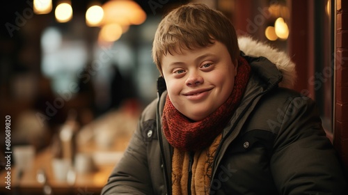 Children with Down Syndrome.