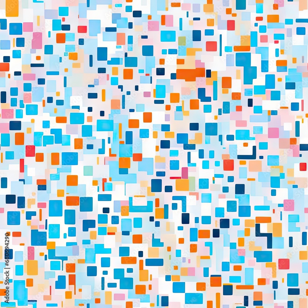 Abstract seamless pattern. Geometry. AI generated. Abstract seamless pattern. Geometry. AI generated.