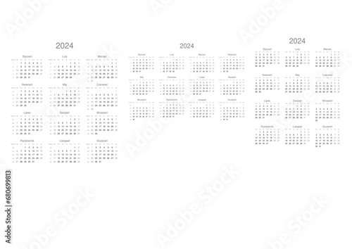 kalendarz 2024 kalendarze