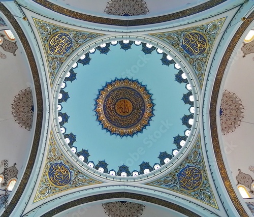 ceiling of the mosque country