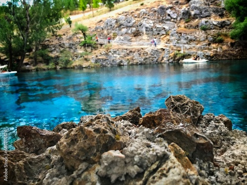 rocks in the water