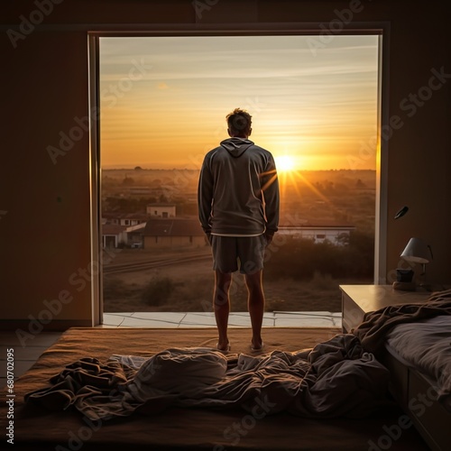 Dawn's Dedication: Rise and Shine for Success, generative AI