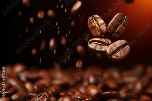 Coffee Symphony: Dancing Coffee Beans. © Francesco