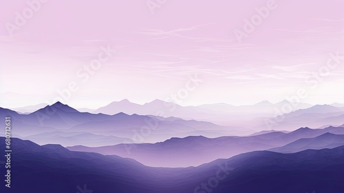 Mountain Abstract Purple Background