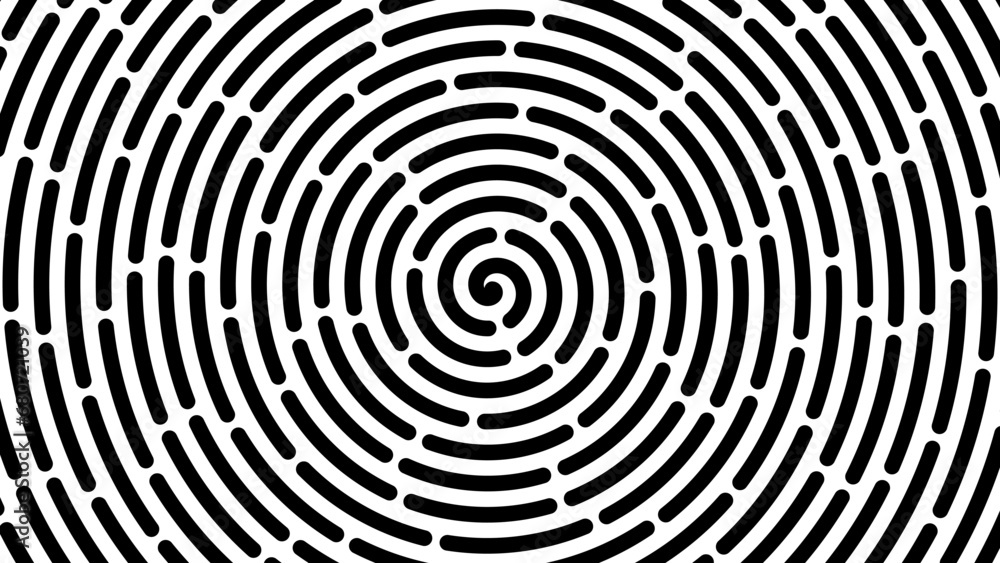 Archimedean Spiral Maze