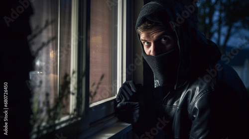 Fictitious burglar AI generative