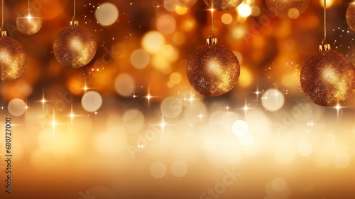 Christmas Elegance: Dreamy Festive Background