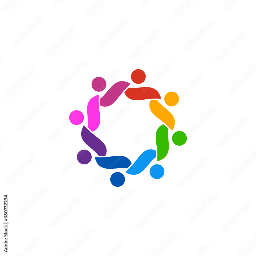Community people flat vector design Community people flat vector design