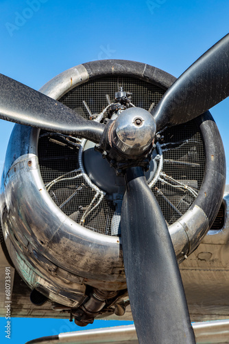 Radial Aircraft Engine