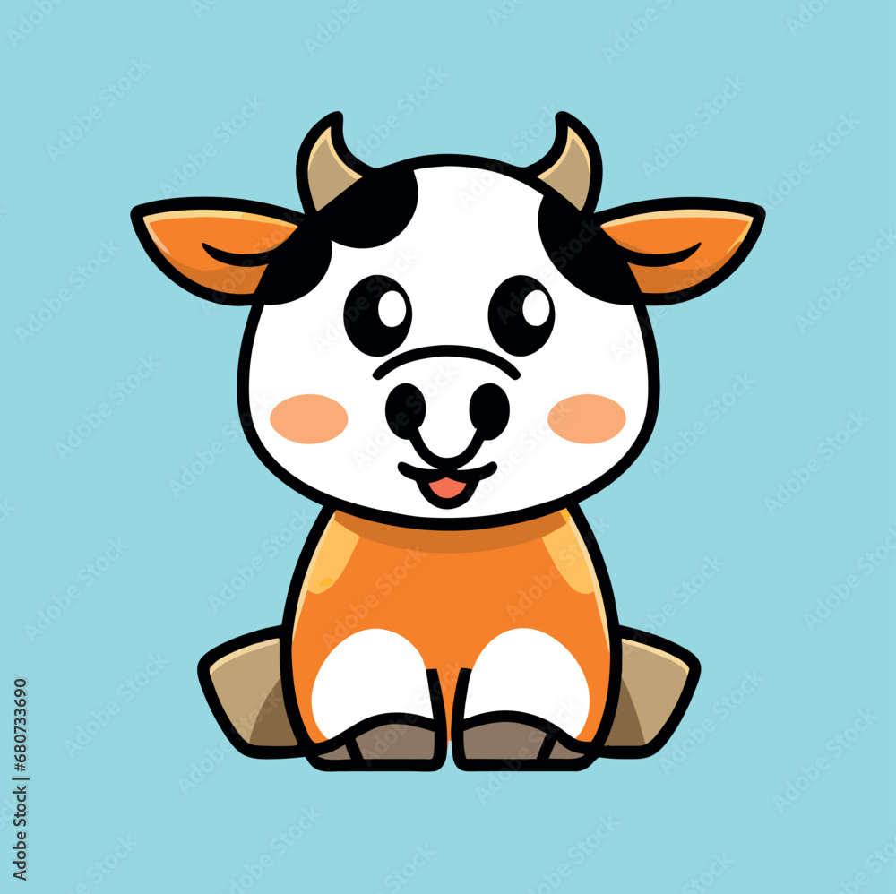 cow with milk cute baby cow
cow with milk cute baby cow