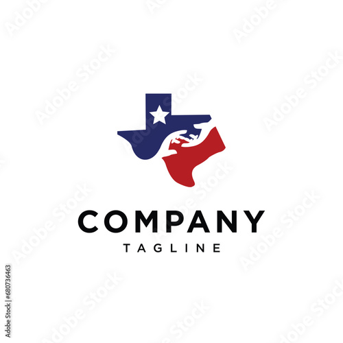 texas care logo icon vector template.eps