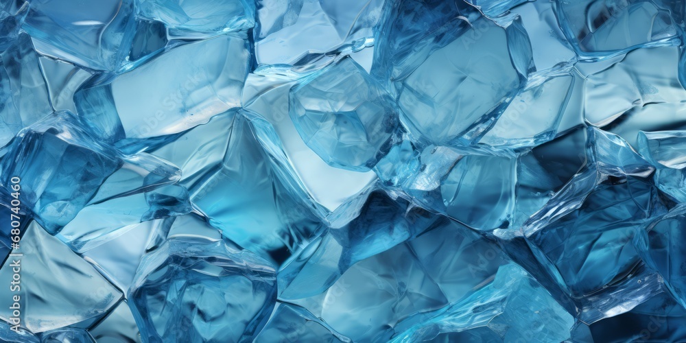 Blue Ice Crystal Texture Blue Ice Crystal Texture