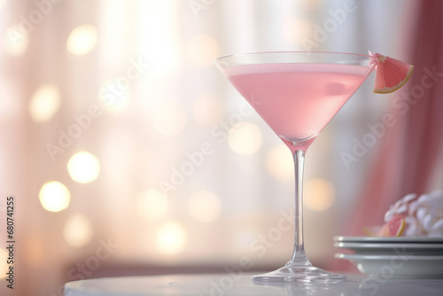 Cosmopolitan, An elegant and colorful cocktail, featuring lemon vodka, orange liqueur (Cointreau), cranberry juice, and fresh lime juice