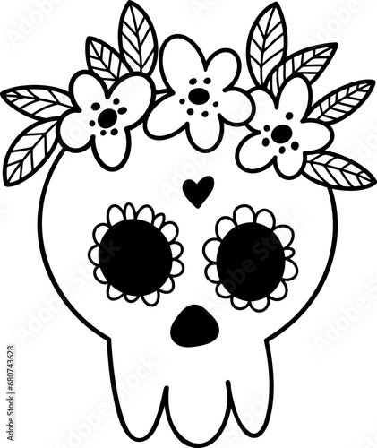 Doodle Día de Muertos
