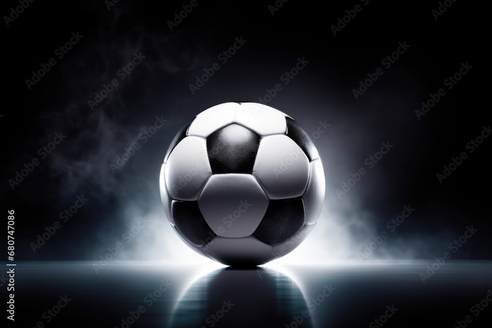 photo of a soccer ball illuminated by sports light, high key, --ar 3:2 --v 5.2 Job ID: 29789152-6295-490d-a8ff-a566513a109a