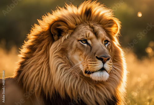 portrait of a lion © Tommy