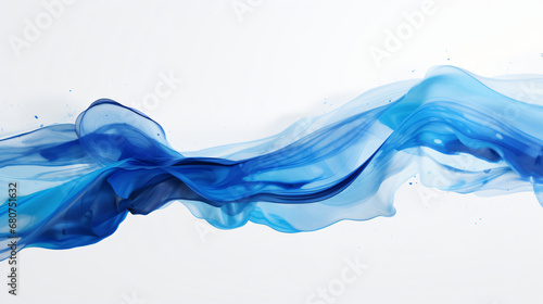 blue paintbrush line simple white background abstract art, wallpaper, illustration, graphic resource background