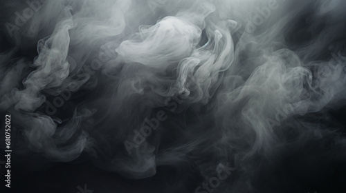 Thick and whispy smoke black background graphic resource, background, wallpaper, resource background © Artistic Visions