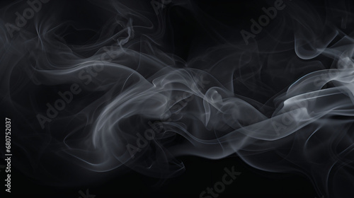 Thick and whispy smoke black background graphic resource, background, wallpaper, resource background