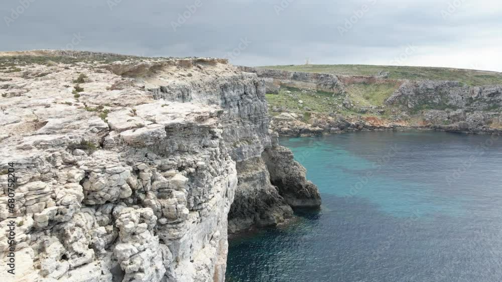 Malta. View from above of Xlendi Bay on the island of Gozo. Malta. View from above of Xlendi Bay on the island of Gozo.