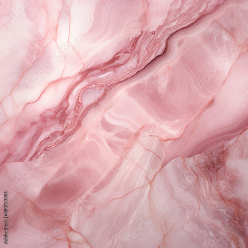 Fondo con detalle y textura de superficie de marmol rosa con vetas
