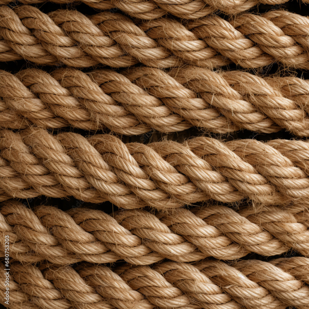 fotografia de primer plano con detalle y textura de varias cuerdas trenzadas de tonos marrones fotografia de primer plano con detalle y textura de varias cuerdas trenzadas de tonos marrones