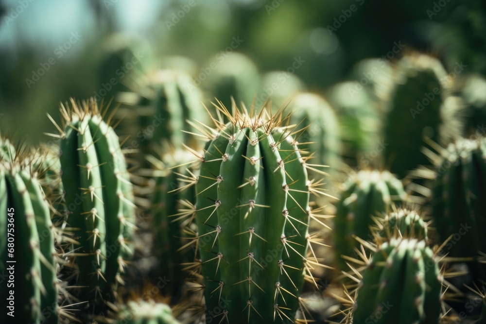 Cactus background Cactus background