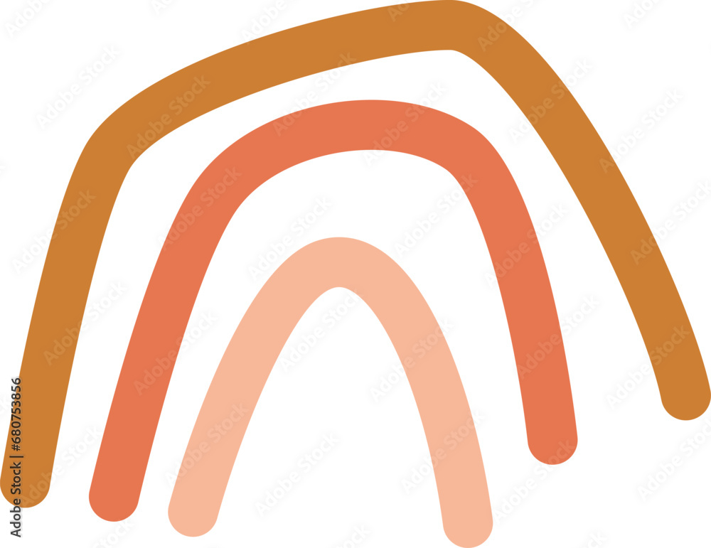 Rainbow Abstract Icon Rainbow Abstract Icon