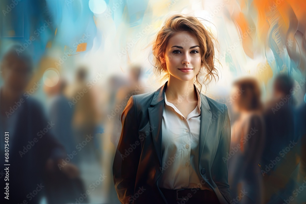 Obraz premium Business woman portrait